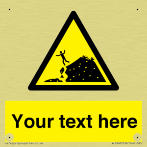 Custom Warning sand dunes